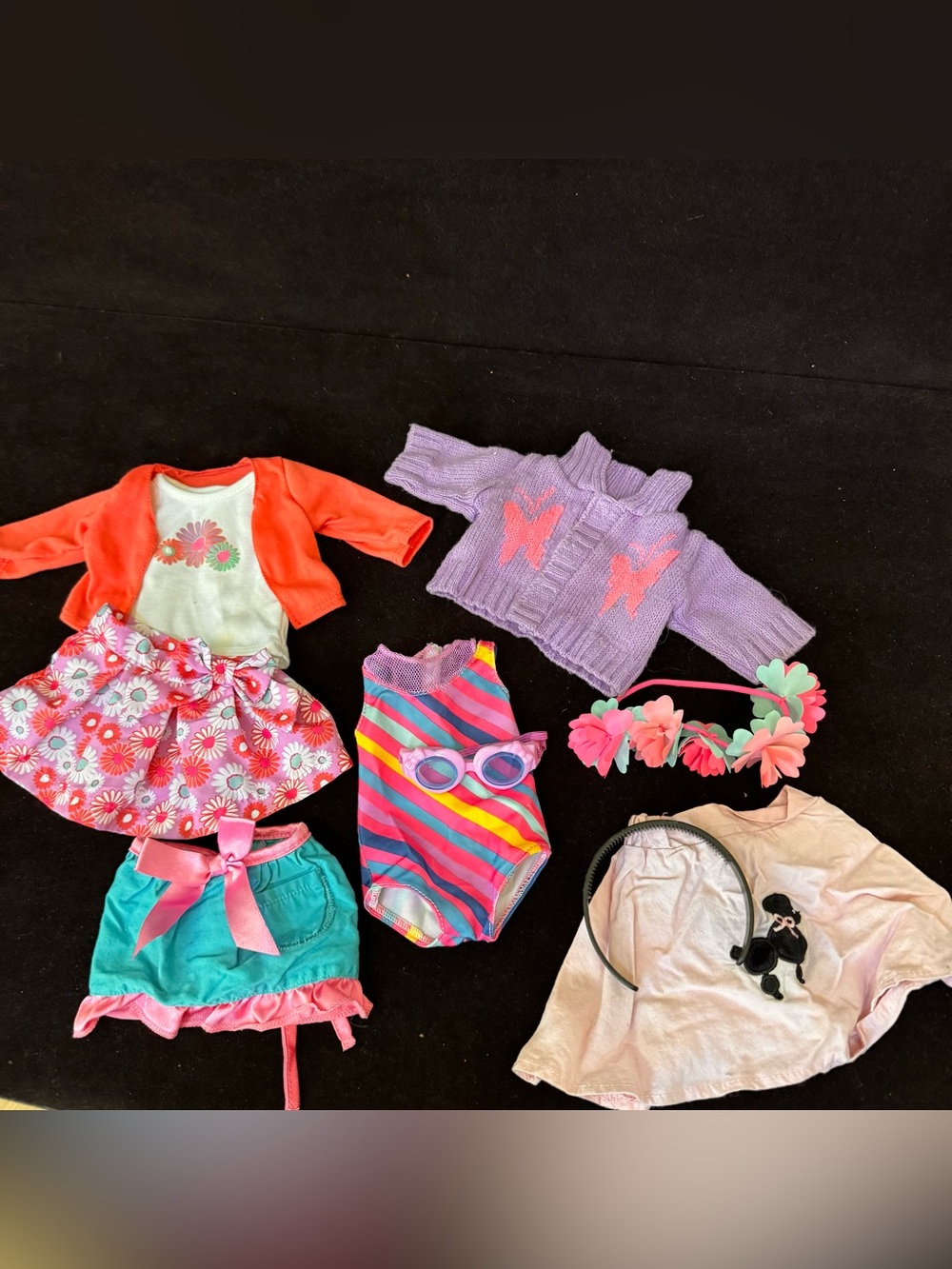 Doll Outfit 10 pc bundle for 18 inch dolls